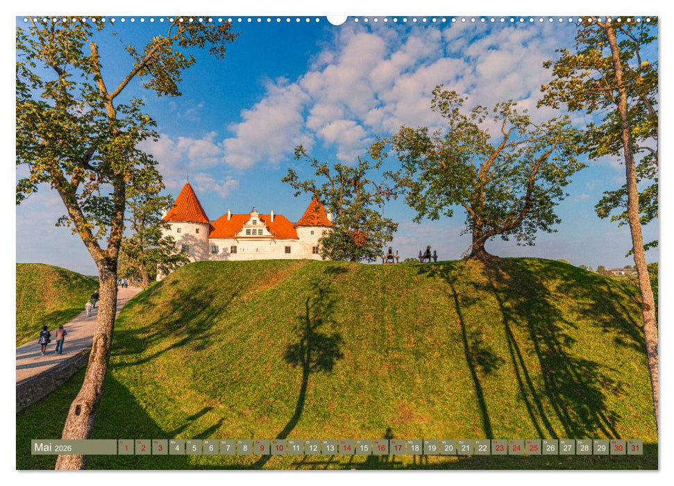 Via Baltica - eine Reise durch Estland, Lettland und Litauen (CALVENDO Wandkalender 2026)