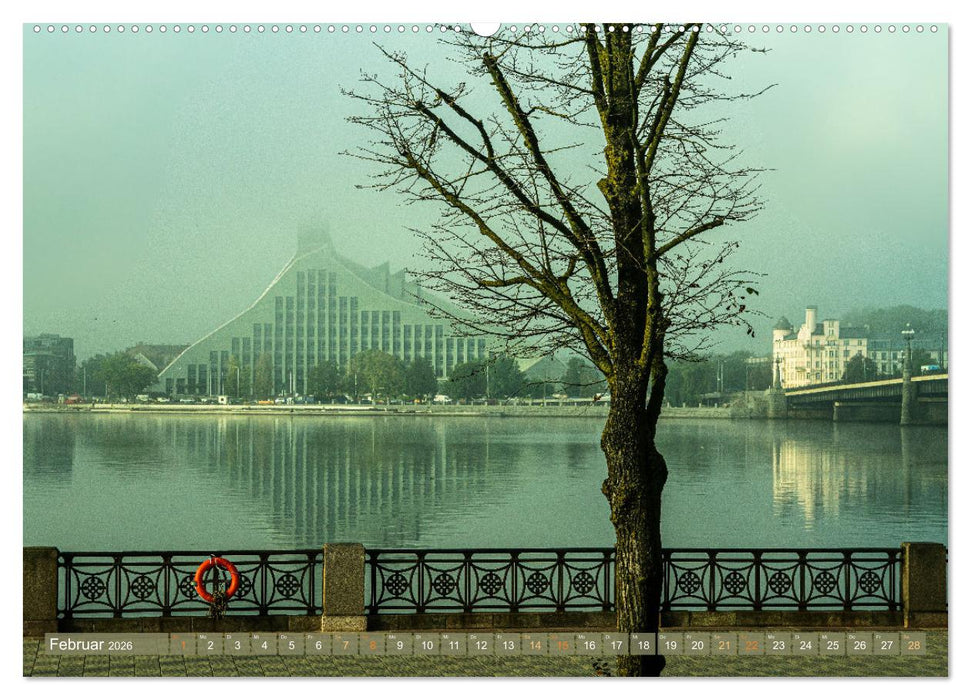 Tallinn-Riga-Vilnius-Memel, eine Traumreise durch das Baltikum. (CALVENDO Premium Wandkalender 2026)