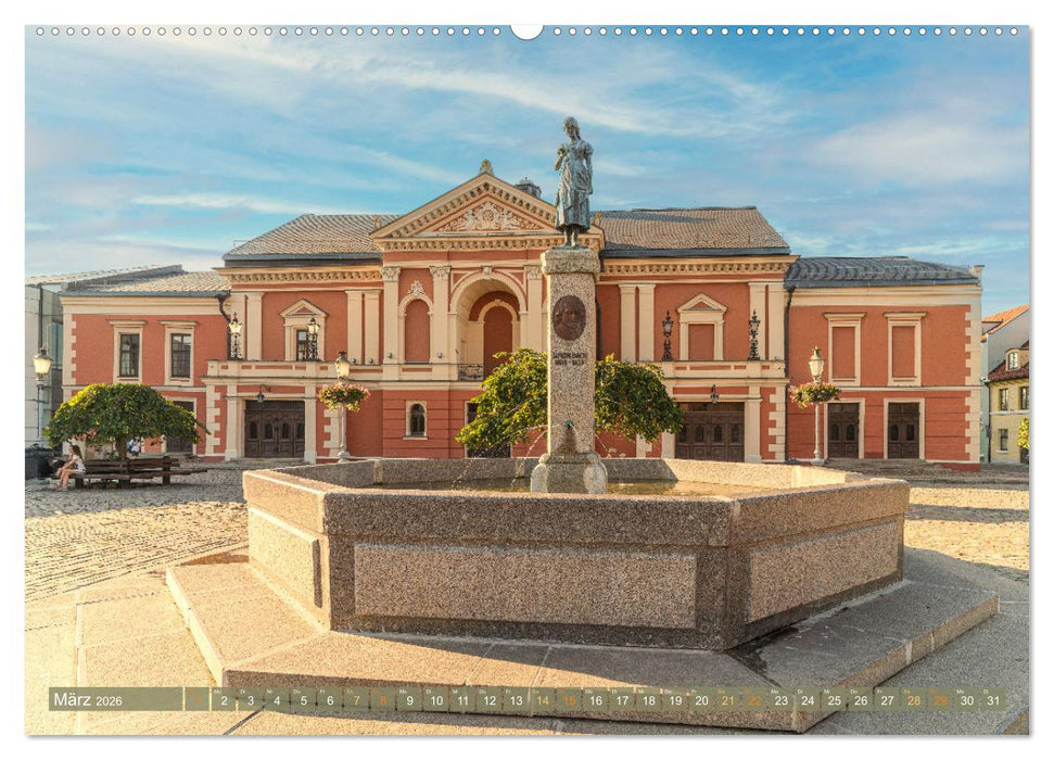 Tallinn-Riga-Vilnius-Memel, eine Traumreise durch das Baltikum. (CALVENDO Premium Wandkalender 2026)