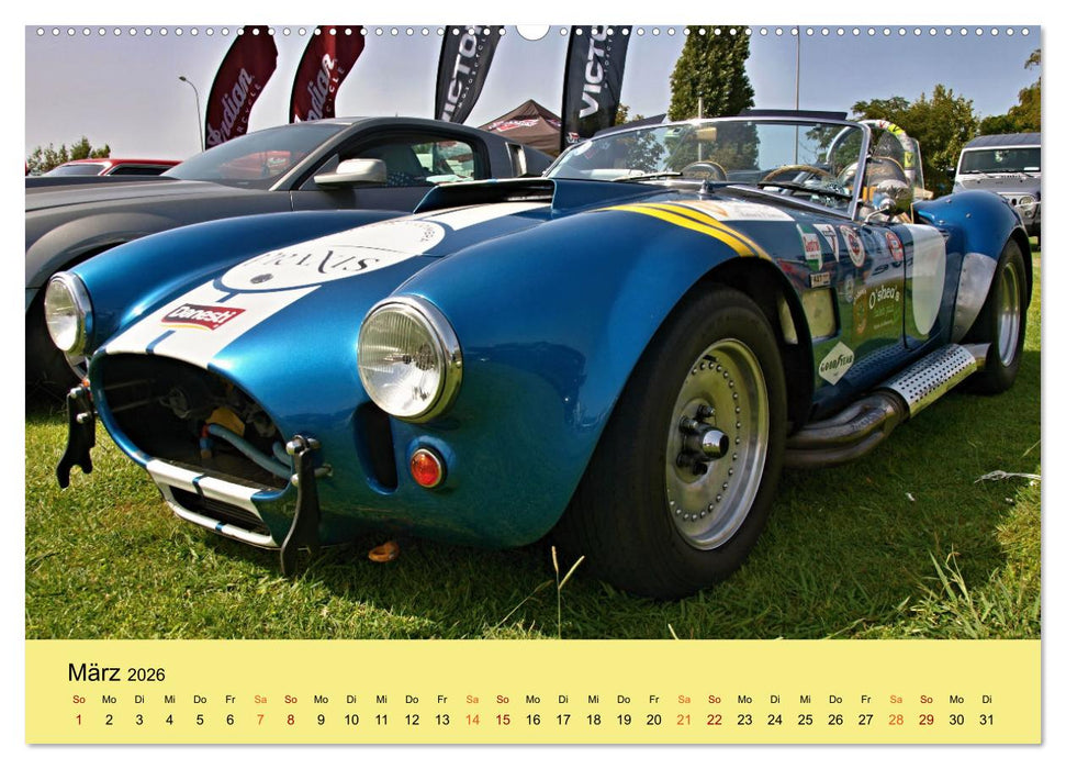 Supersportler mit viel PS (CALVENDO Wandkalender 2026)