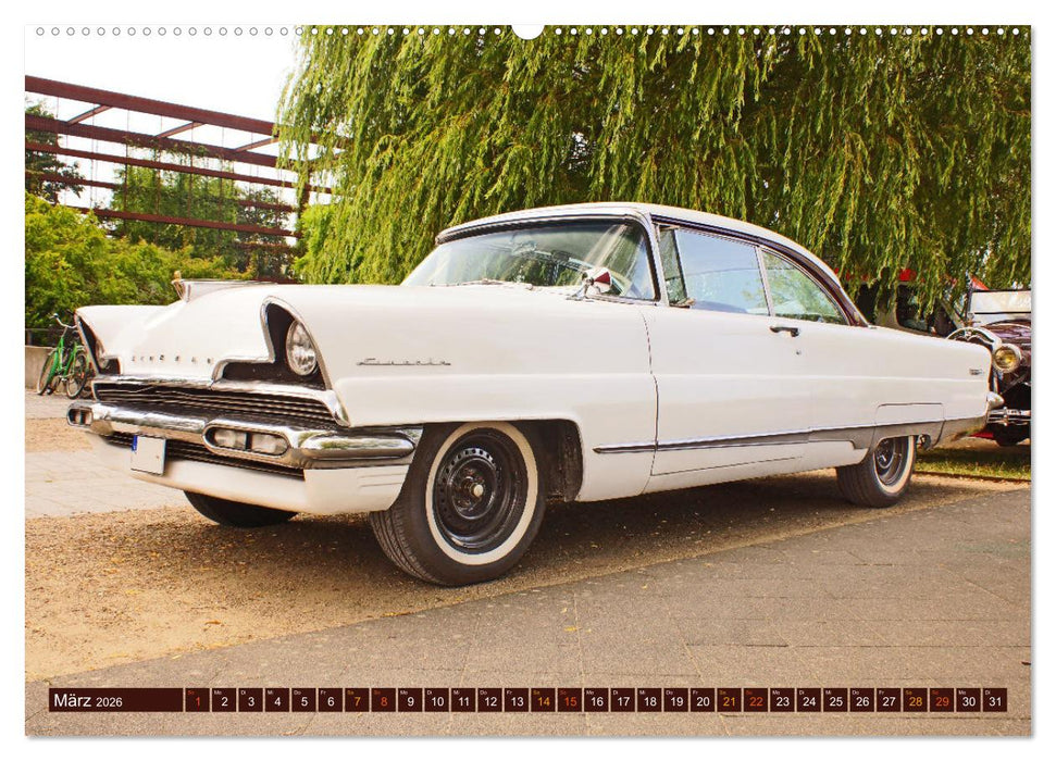 Damals war's - Oldtimer der Fünfziger bis Achtziger Jahre (CALVENDO Wandkalender 2026)