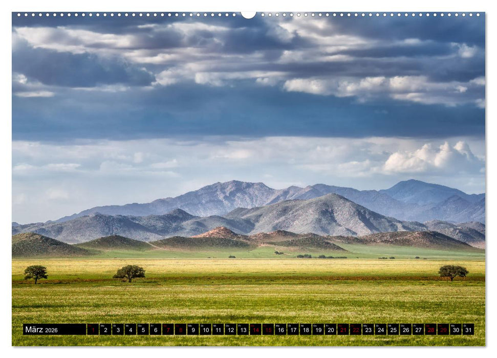 Namibia - Land der Kontraste (CALVENDO Premium Wandkalender 2026)