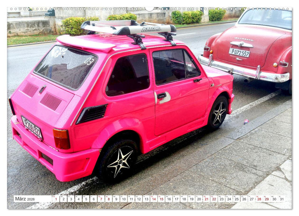 Best of Polski Fiat 126p (CALVENDO Wandkalender 2026)