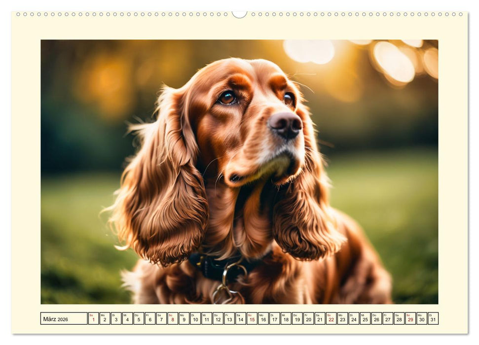 Treue Jagdbegleiter (CALVENDO Premium Wandkalender 2026)