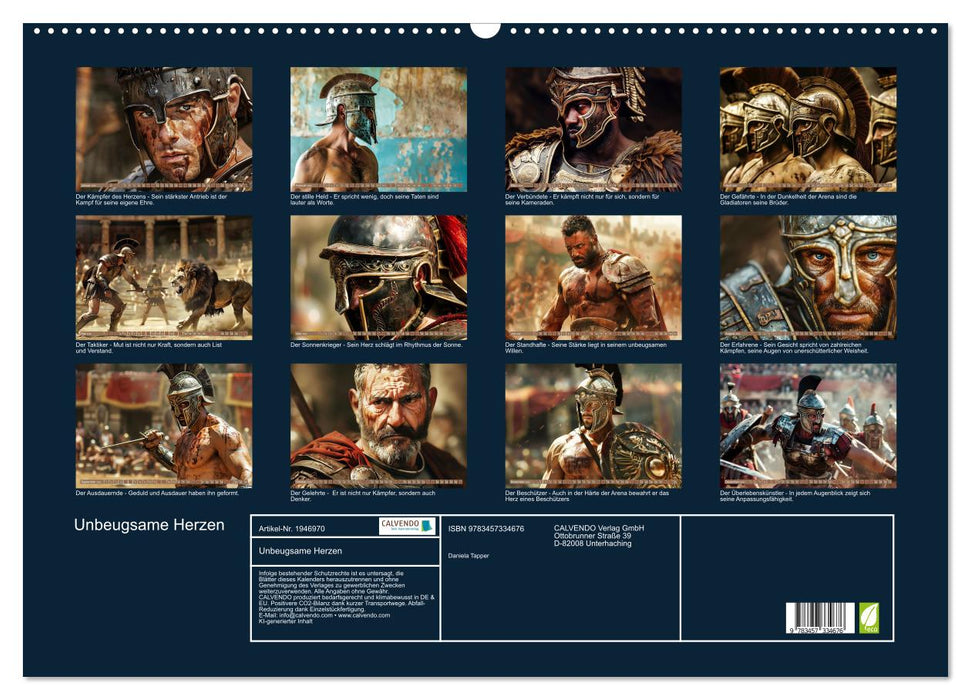 Unbeugsame Herzen (CALVENDO Wandkalender 2026)