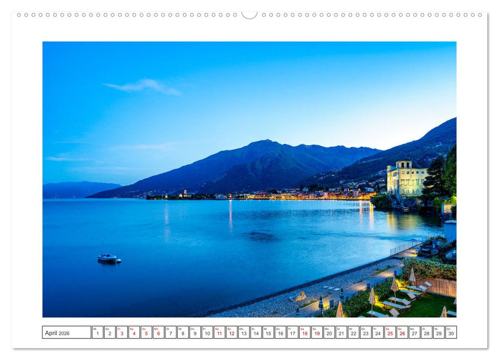 Traumziele am Comer See (CALVENDO Premium Wandkalender 2026)
