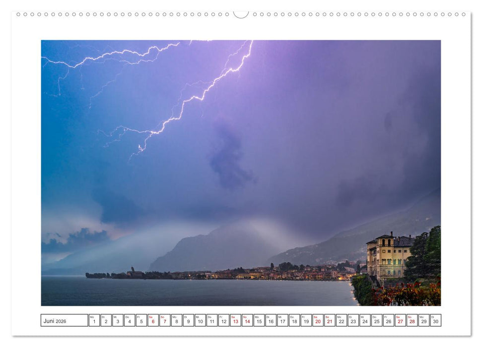 Traumziele am Comer See (CALVENDO Premium Wandkalender 2026)