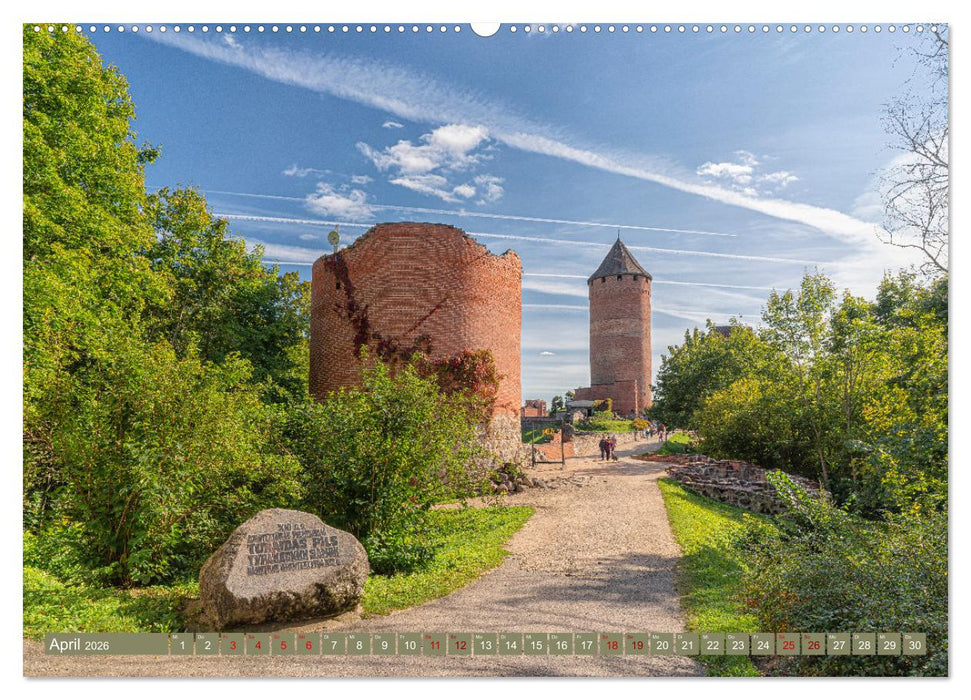 Via Baltica - eine Reise durch Estland, Lettland und Litauen (CALVENDO Premium Wandkalender 2026)