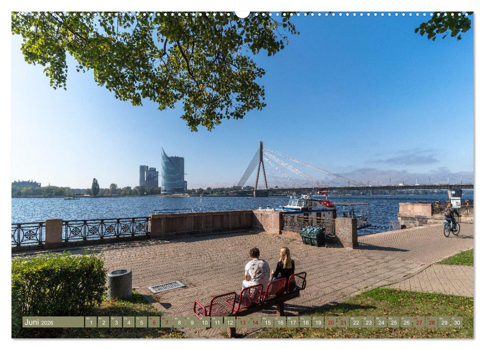 Via Baltica - eine Reise durch Estland, Lettland und Litauen (CALVENDO Premium Wandkalender 2026)