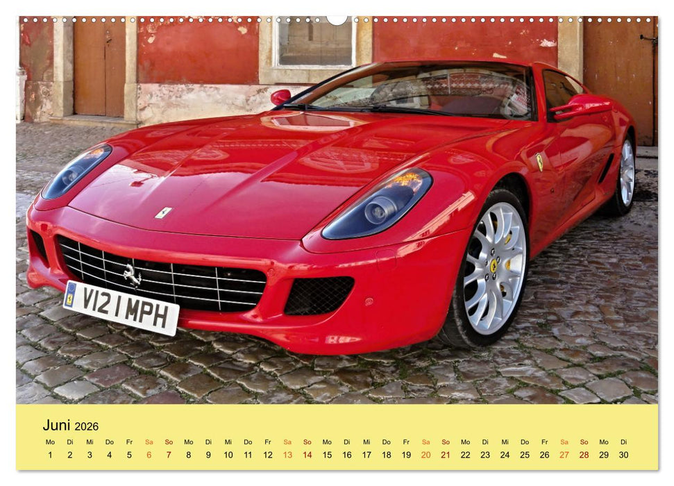 Supersportler mit viel PS (CALVENDO Premium Wandkalender 2026)
