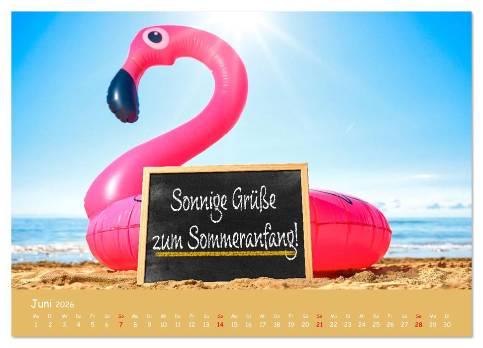 Momente im Jahr, die verbinden - Wunschkalender mit herzlichen Grüßen (CALVENDO Wandkalender 2026)