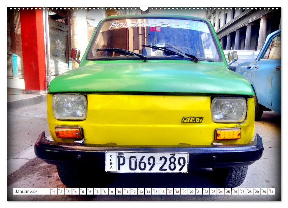 Best of Polski Fiat 126p (CALVENDO Premium Wandkalender 2026)