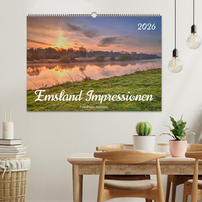 Emsland Impressionen (CALVENDO Wandkalender 2026)