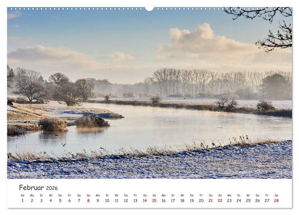 Emsland Impressionen (CALVENDO Wandkalender 2026)