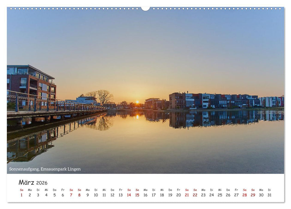 Emsland Impressionen (CALVENDO Wandkalender 2026)