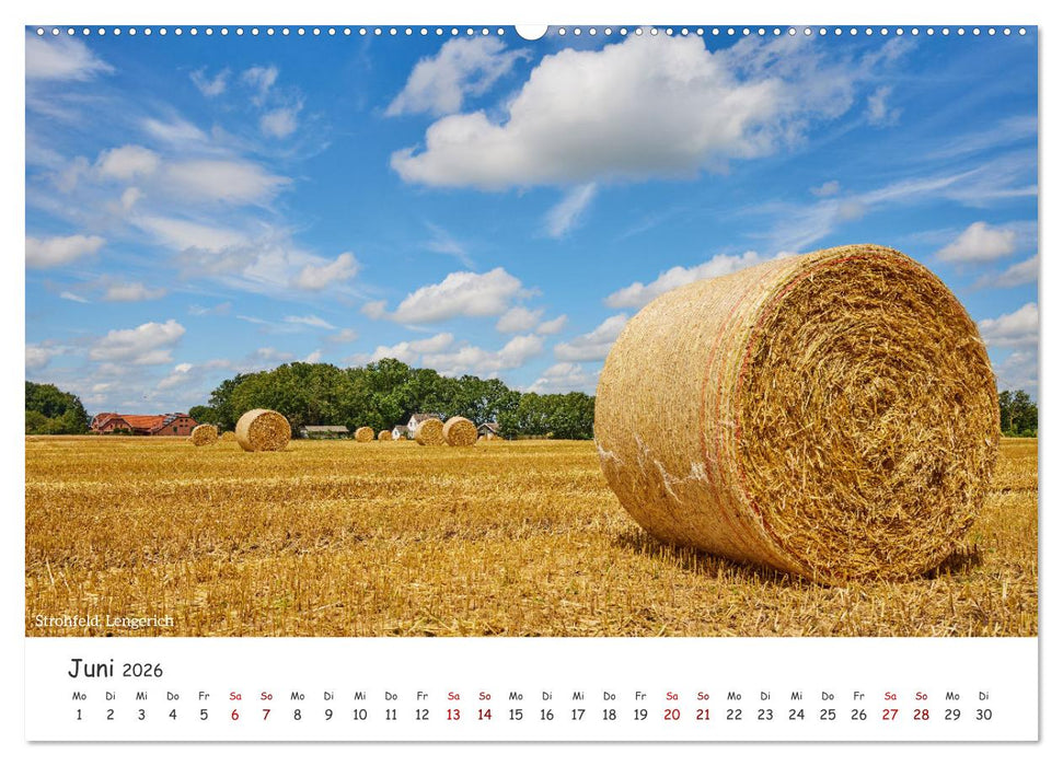 Emsland Impressionen (CALVENDO Wandkalender 2026)