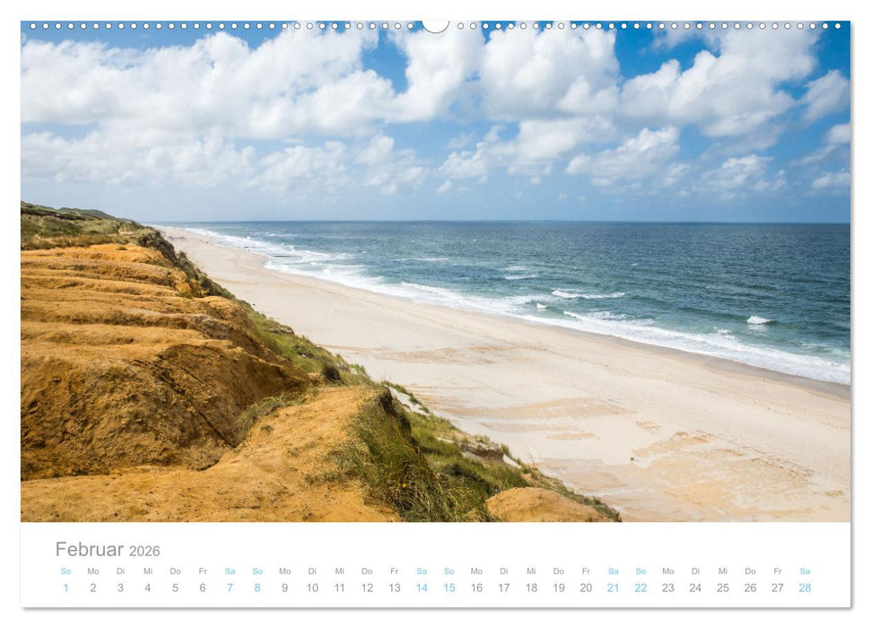 Sylt süchtig (CALVENDO Premium Wandkalender 2026)