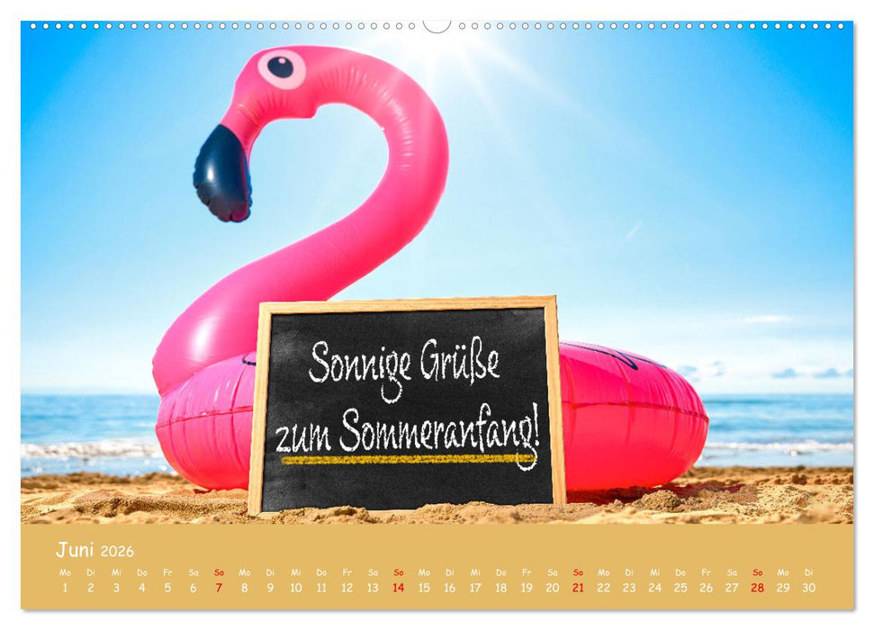 Momente im Jahr, die verbinden - Wunschkalender mit herzlichen Grüßen (CALVENDO Premium Wandkalender 2026)