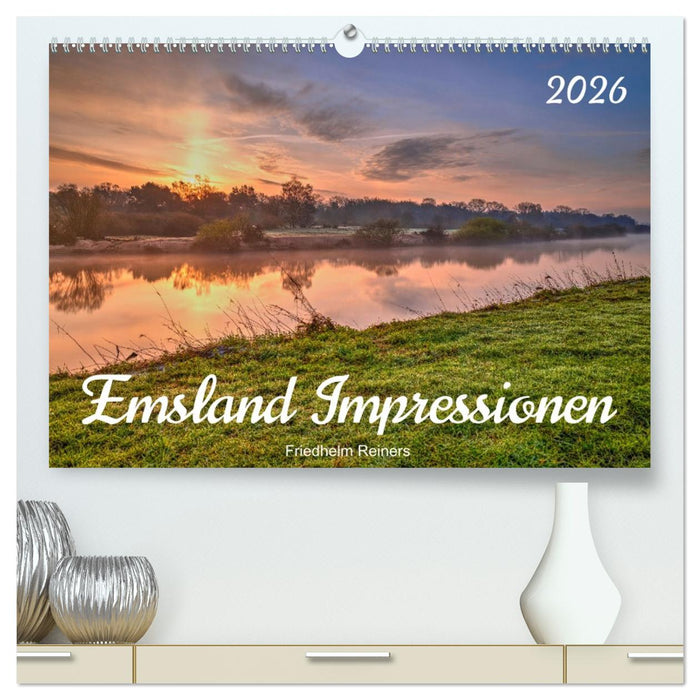Emsland Impressionen (CALVENDO Premium Wandkalender 2026)