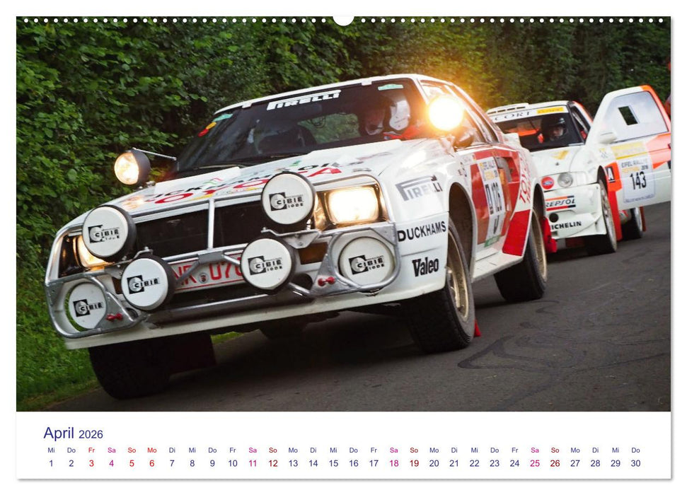 Rally Ikonen (CALVENDO Premium Wandkalender 2026)
