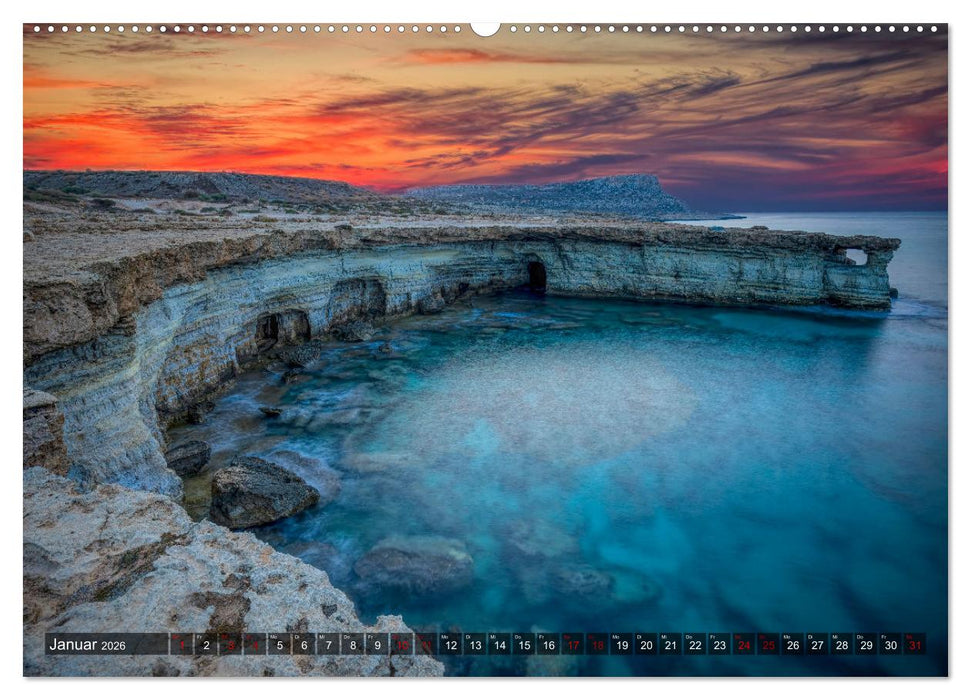 Zypern Geheimnisvolle Insel (CALVENDO Wandkalender 2026)