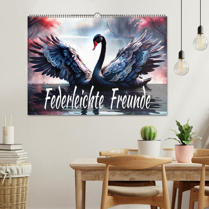 Federleichte Freunde (CALVENDO Wandkalender 2026)