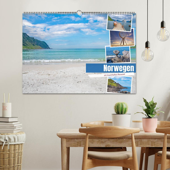 Norwegen - ein traumhaftes Reiseziel (CALVENDO Wandkalender 2026)