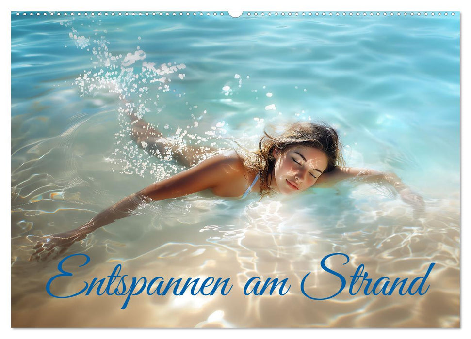 Entspannen am Strand (CALVENDO Wandkalender 2026)