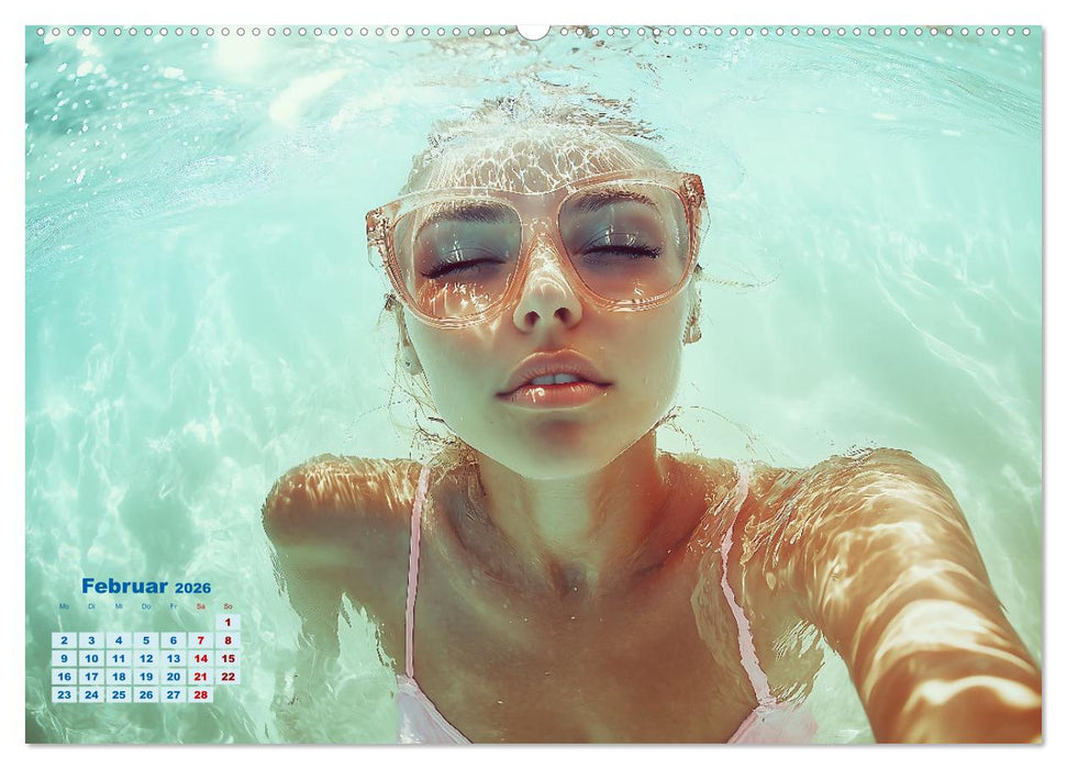 Entspannen am Strand (CALVENDO Wandkalender 2026)