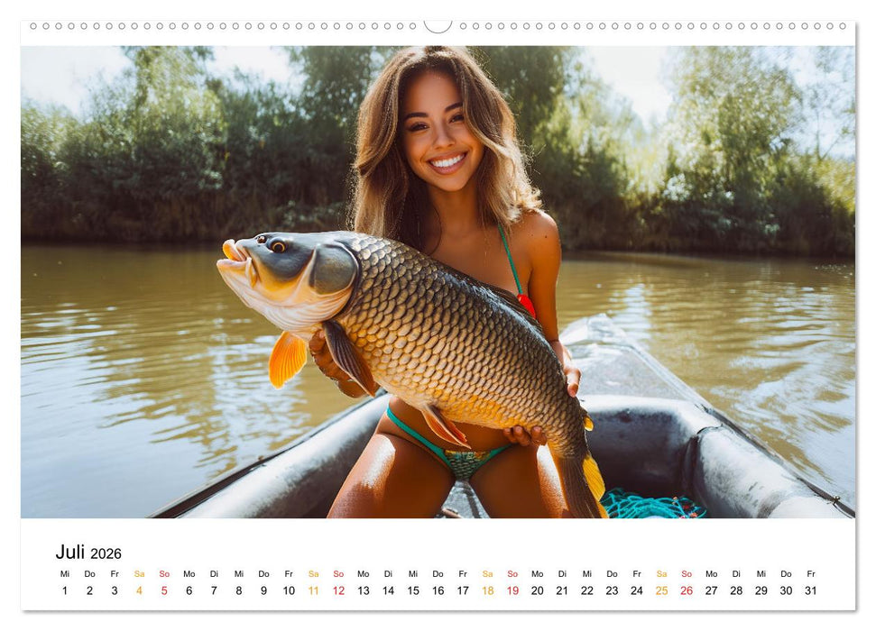 Hecht und Karpfen (CALVENDO Premium Wandkalender 2026)