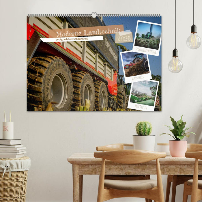 Moderne Landtechnik (CALVENDO Wandkalender 2026)
