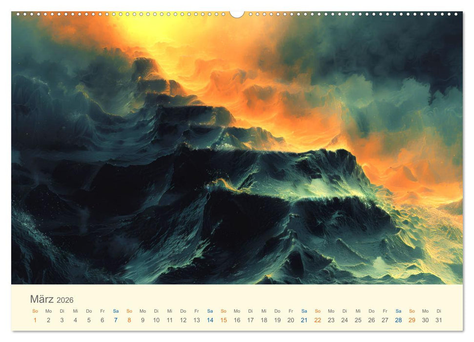 Nicht von diesem Planeten (CALVENDO Wandkalender 2026)