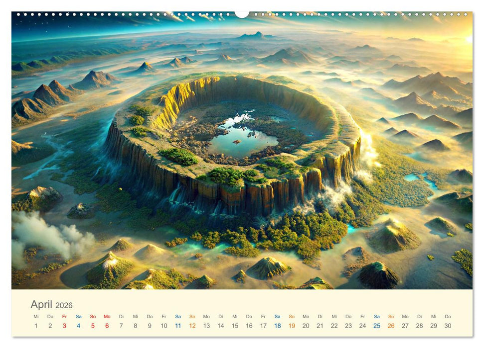 Nicht von diesem Planeten (CALVENDO Wandkalender 2026)