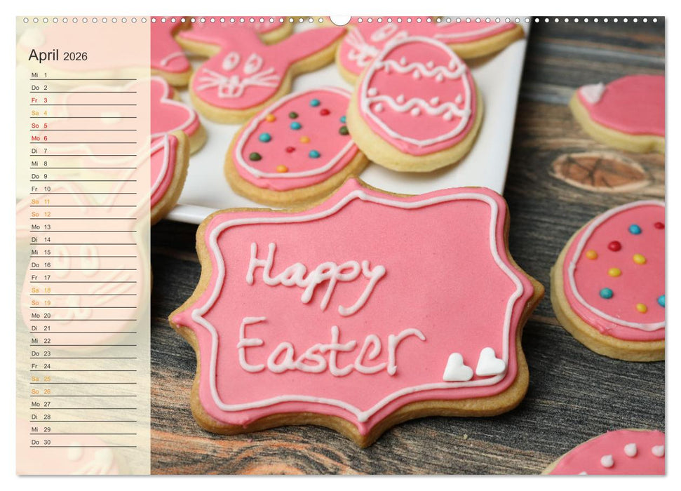 Kuchen, Keks und Co: Frau Bennos Leckereien für das ganze Jahr (CALVENDO Wandkalender 2026)