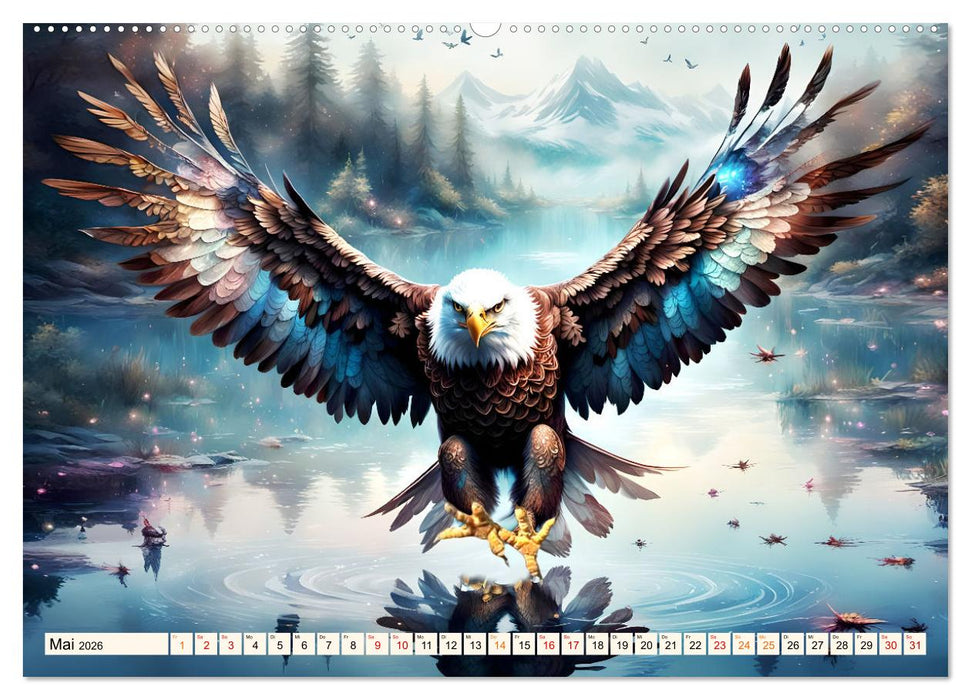 Federleichte Freunde (CALVENDO Premium Wandkalender 2026)