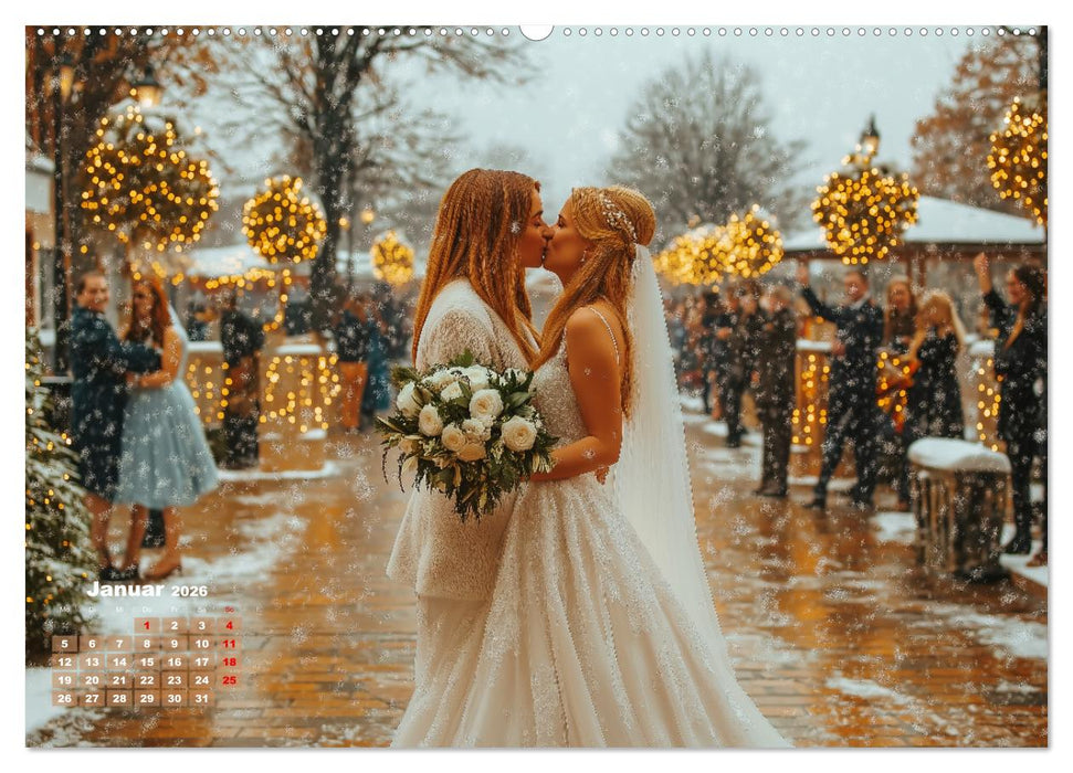 LGBTQ Pride - Regenbogenzeit, der Kalender für Vielfalt und Liebe (CALVENDO Premium Wandkalender 2026)