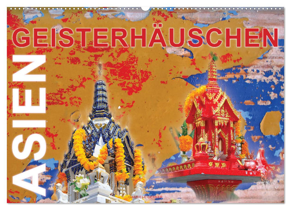 Asien Geisterhäuschen (CALVENDO Wandkalender 2026)