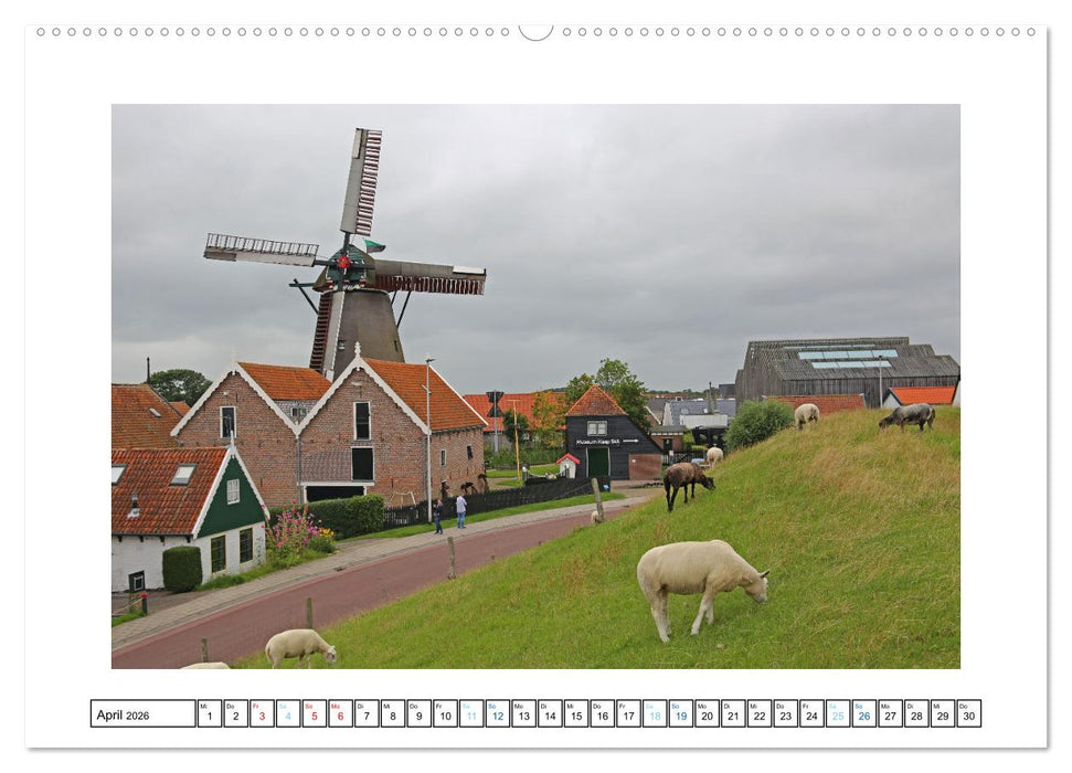 Hollands alte Hansestädte (CALVENDO Wandkalender 2026)