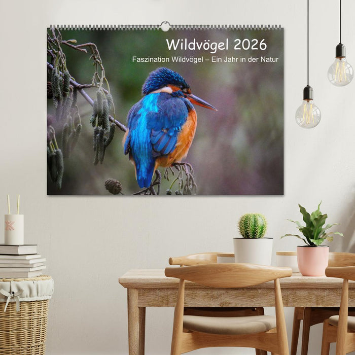 Wildvögel 2026 (CALVENDO Wandkalender 2026)