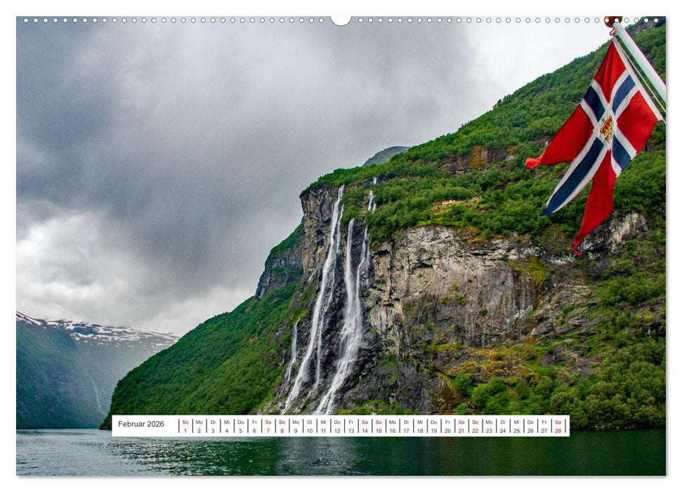 Norwegen - ein traumhaftes Reiseziel (CALVENDO Premium Wandkalender 2026)