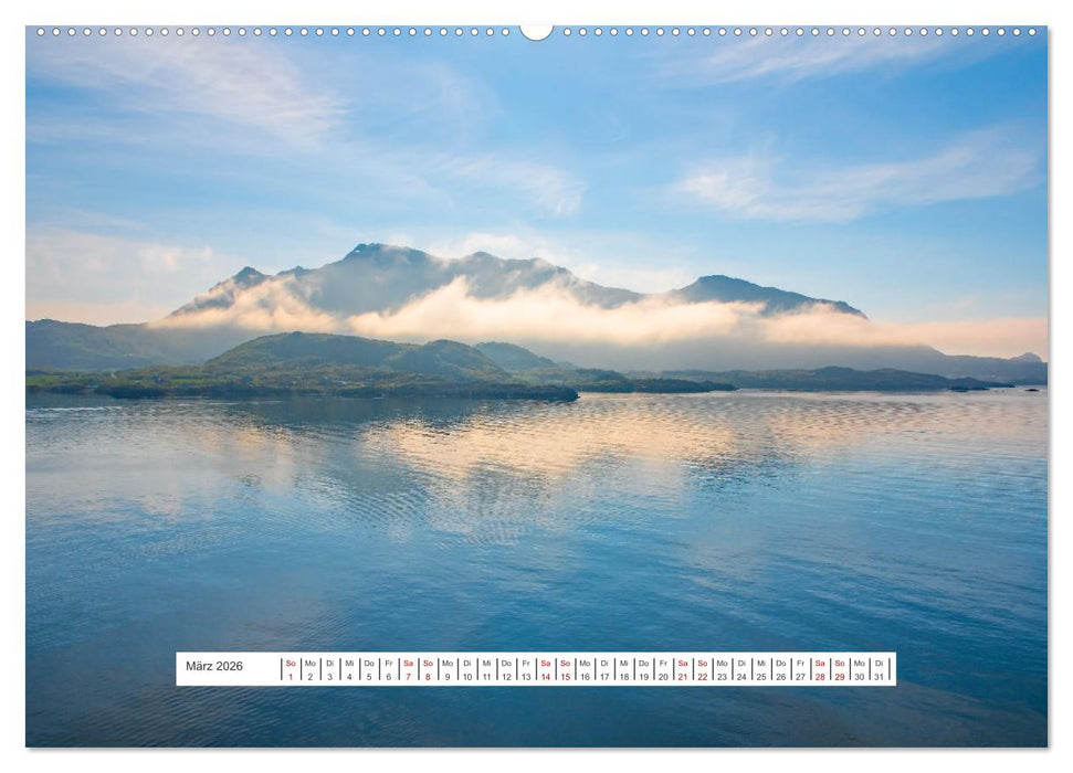 Norwegen - ein traumhaftes Reiseziel (CALVENDO Premium Wandkalender 2026)