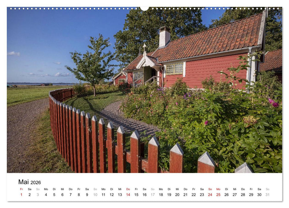 Schweden - Die Highlights von Småland bis zur Westküste (CALVENDO Wandkalender 2026)