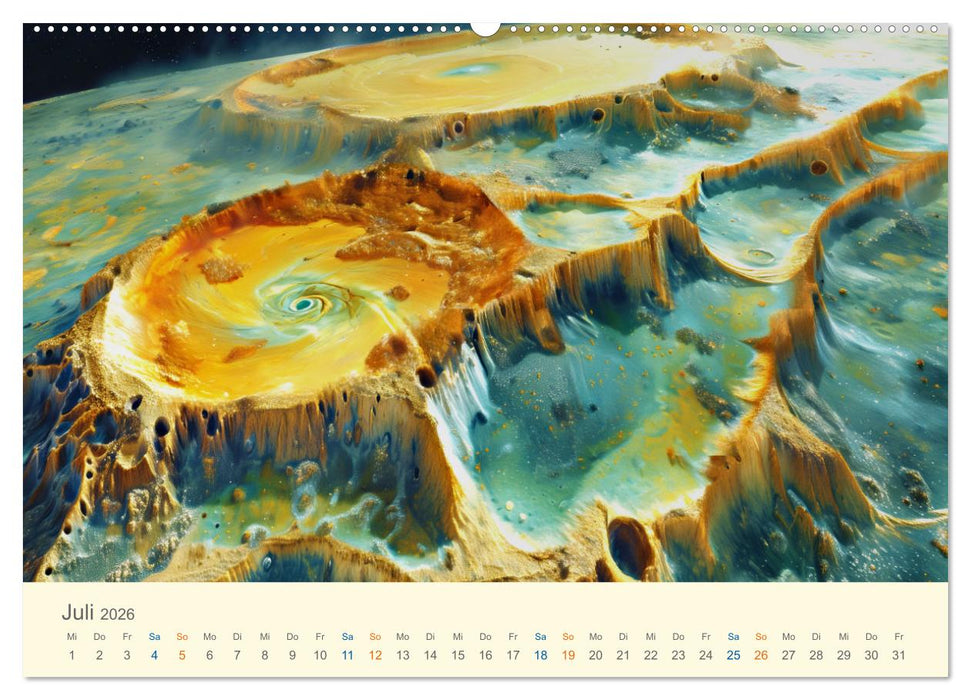 Nicht von diesem Planeten (CALVENDO Premium Wandkalender 2026)