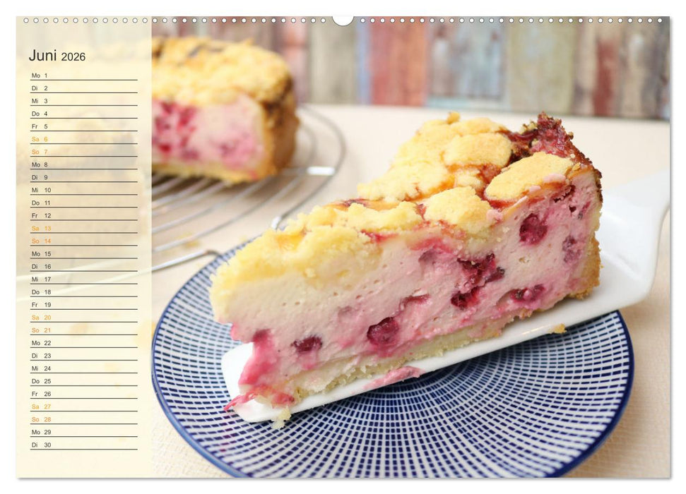Kuchen, Keks und Co: Frau Bennos Leckereien für das ganze Jahr (CALVENDO Premium Wandkalender 2026)