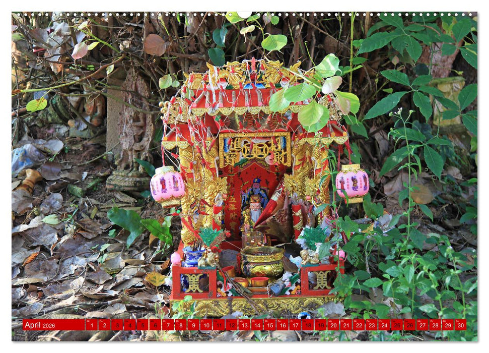 Asien Geisterhäuschen (CALVENDO Premium Wandkalender 2026)