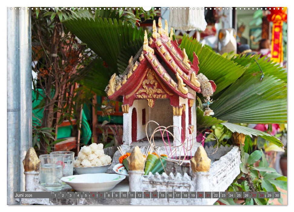 Asien Geisterhäuschen (CALVENDO Premium Wandkalender 2026)