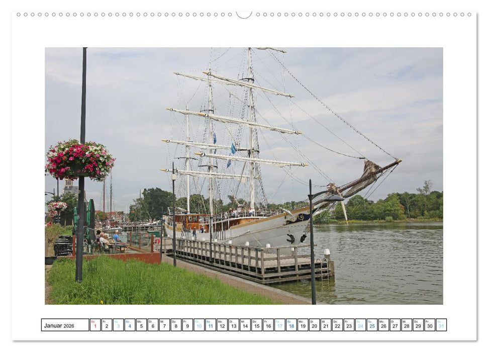 Hollands alte Hansestädte (CALVENDO Premium Wandkalender 2026)