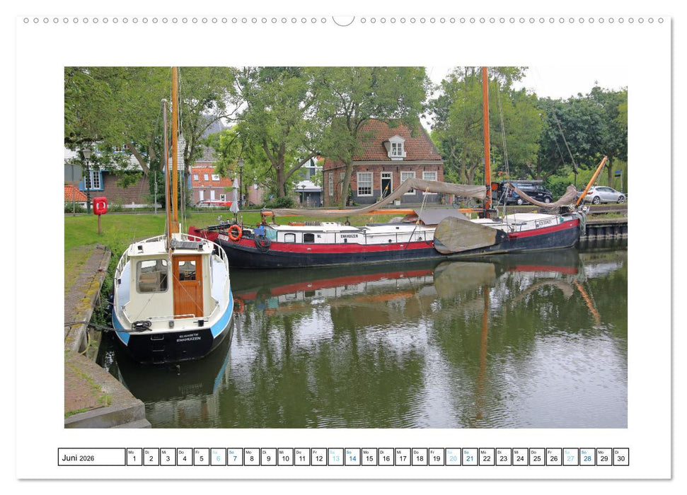 Hollands alte Hansestädte (CALVENDO Premium Wandkalender 2026)