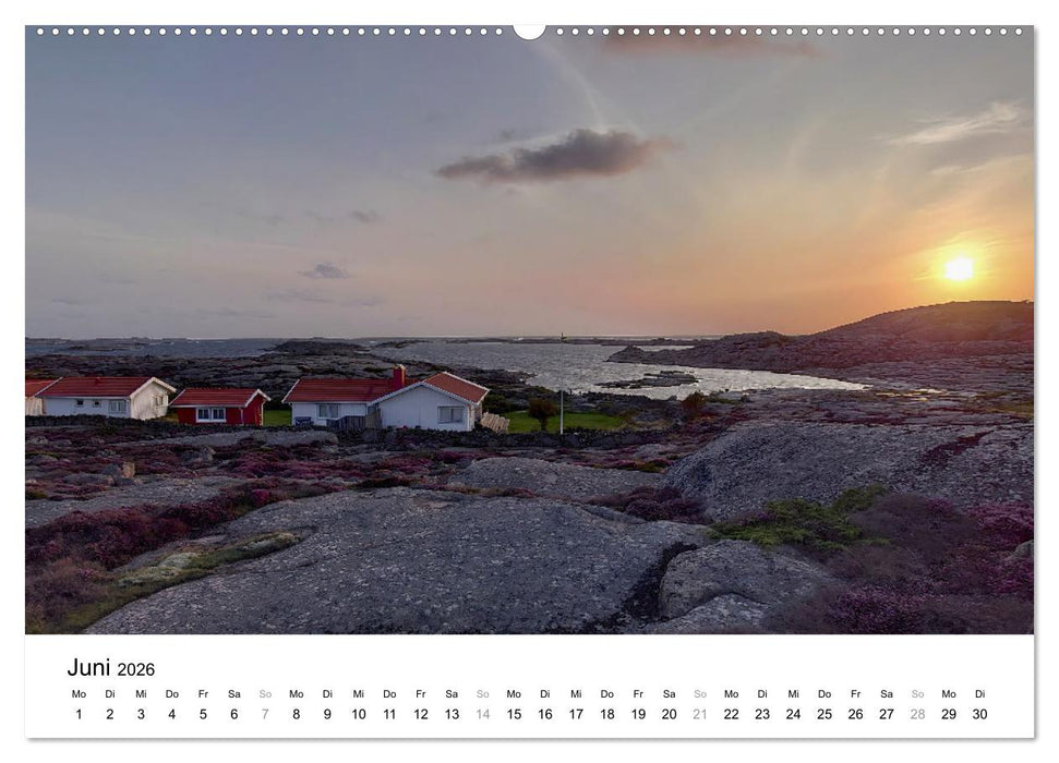 Schweden - Die Highlights von Småland bis zur Westküste (CALVENDO Premium Wandkalender 2026)