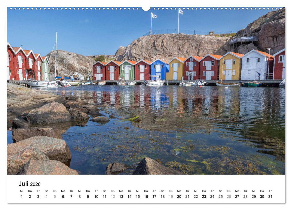 Schweden - Die Highlights von Småland bis zur Westküste (CALVENDO Premium Wandkalender 2026)